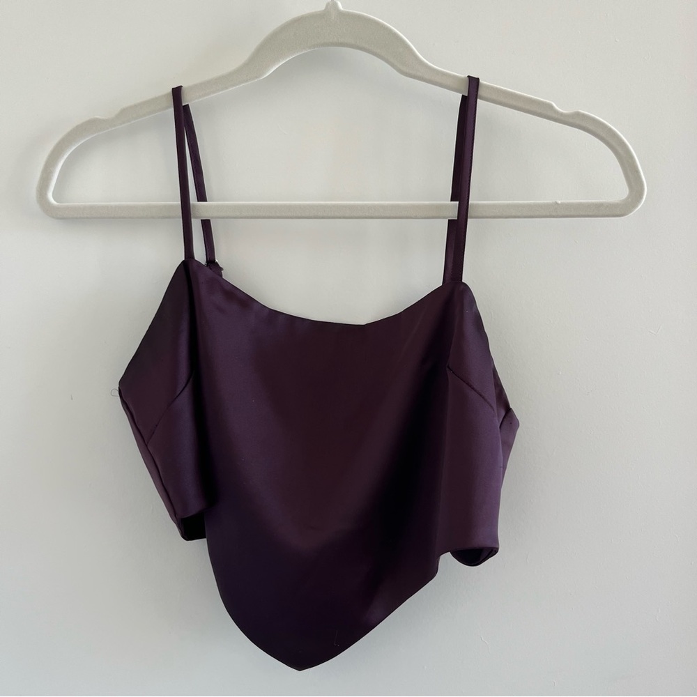 Silky Purple Top
